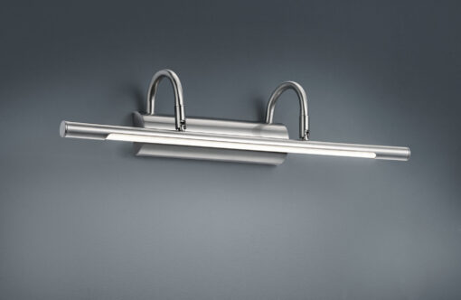 Φωτιστικό Τοίχου Trio Lighting LED 8W  Νίκελ Ματ Μεταλλικό 600lm 3000K  225210107