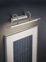 Φωτιστικό Τοίχου Trio Lighting LED 8W  Νίκελ Ματ Μεταλλικό 600lm 3000K  225210107