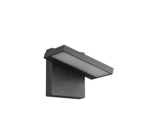 Φωτιστικό Τοίχου Trio Lighting LED 8W  Ανθρακί Αλουμίνιο 1000lm 3000K IP54 226360142