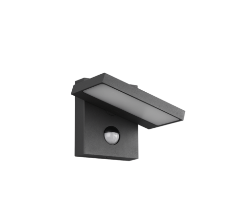 Φωτιστικό Τοίχου Trio Lighting LED 8W  Ανθρακί Αλουμίνιο 1000lm 3000K IP54 226369142