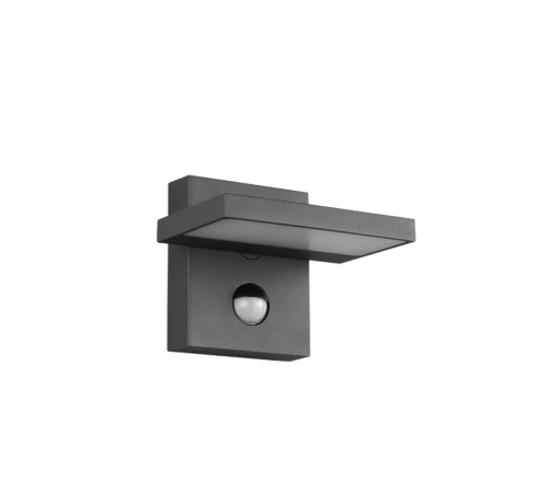 Φωτιστικό Τοίχου Trio Lighting LED 8W  Ανθρακί Αλουμίνιο 1000lm 3000K IP54 226369142