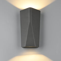 Φωτιστικό Τοίχου Trio Lighting LED 4,5W  Ανθρακί Αλουμίνιο 450lm 3000K IP65 226560242