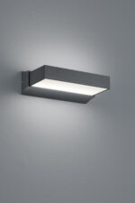 Φωτιστικό Τοίχου Trio Lighting LED 11W  Ανθρακί Αλουμίνιο 1100lm 3000K IP65 226660242