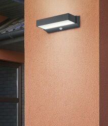 Φωτιστικό Τοίχου Trio Lighting LED 11W  Ανθρακί Αλουμίνιο 1100lm 3000K IP54 226669242