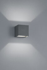 Φωτιστικό Τοίχου Trio Lighting LED 3W  Ανθρακί Αλουμίνιο 240lm 3000K IP54 226860242