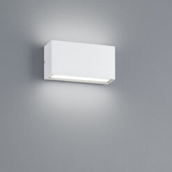 Φωτιστικό Τοίχου Trio Lighting LED 10W  Λευκό Ματ Αλουμίνιο 800lm 3000K IP65 226960231