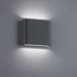Φωτιστικό Τοίχου Trio Lighting LED 2,5W  Ανθρακί Αλουμίνιο 260lm 3000K IP54 227560242