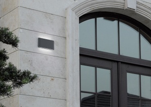 Φωτιστικό Τοίχου Trio Lighting LED 4,5W  Ανθρακί Αλουμίνιο 400lm 3000K IP54 227660242