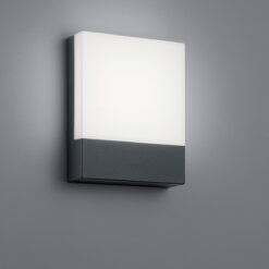 Φωτιστικό Τοίχου Trio Lighting LED 6W Ανθρακί Αλουμίνιο 600lm 3000K IP54 227760142