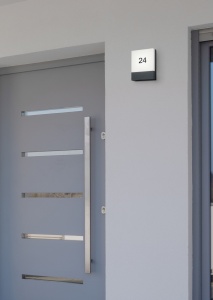 Φωτιστικό Τοίχου Trio Lighting LED 6W  Ανθρακί Αλουμίνιο 600lm 3000K IP54 227760142