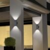 Φωτιστικό Τοίχου Trio Lighting LED 3W  Ανθρακί Αλουμίνιο 260lm 3000K IP54 228460242