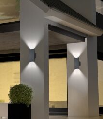 Φωτιστικό Τοίχου Trio Lighting LED 3W  Ανθρακί Αλουμίνιο 260lm 3000K IP54 228460242