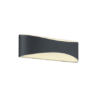 Φωτιστικό Τοίχου Trio Lighting LED 9W  Ανθρακί Αλουμίνιο 850lm 3000K IP65 228560242