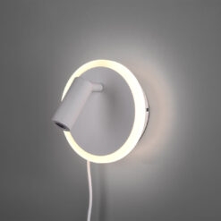 Φωτιστικό Τοίχου Trio Lighting LED 5W  Λευκό Ματ Μεταλλικό 550lm 3000K  229210231