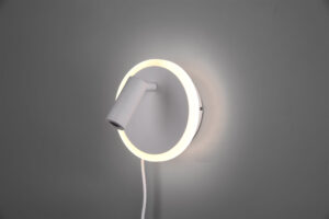 Φωτιστικό Τοίχου Trio Lighting LED 5W  Λευκό Ματ Μεταλλικό 550lm 3000K  229210231