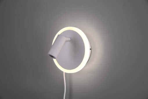 Φωτιστικό Τοίχου Trio Lighting LED 5W  Λευκό Ματ Μεταλλικό 550lm 3000K  229210231