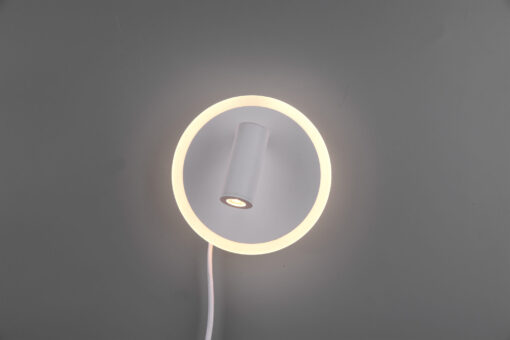 Φωτιστικό Τοίχου Trio Lighting LED 5W  Λευκό Ματ Μεταλλικό 550lm 3000K  229210231