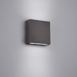 Φωτιστικό Τοίχου Trio Lighting LED 3W  Ανθρακί Αλουμίνιο 180lm 3000K IP54 229360242