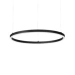 IDEAL LUX Κρεμαστό Φωτιστικό ORACLE SLIM SP LED 55W 3000K Μαύρου Χρώματος – 229508
