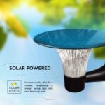Επιτοίχιο Φωτιστικό LED 15W 4000K IP65 Μαύρου Χρώματος Ηλιακό με Ανιχνευτή V-TAC – 23004