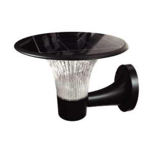 Επιτοίχιο Φωτιστικό LED 15W 4000K IP65 Μαύρου Χρώματος Ηλιακό με Ανιχνευτή V-TAC – 23004