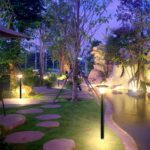 Φωτιστικό Κολωνάκι Κήπου LED 15W 4000K Ηλιακό με Ανιχνευτή κίνησης Μαύρου Χρώματος IP65 V-TAC – 23006