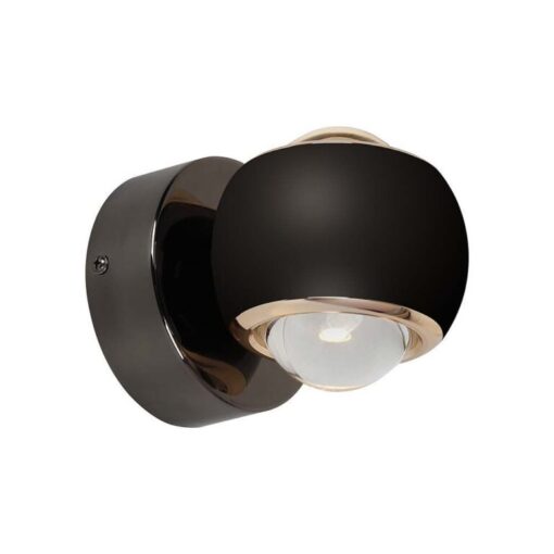 LED απλίκα Up-Down 10W 3000K θερμό λευκό με μαύρο σώμα V-TAC – 23007