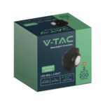 Απλίκα Up-Down LED 2W 3000K Μαύρου Χρώματος V-TAC – 23028