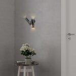 Απλίκα Τοίχου LED 6W 3000K Μαύρου Χρώματος IP44 V-TAC – 10473
