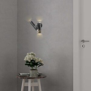 Απλίκα Τοίχου LED 6W 3000K Μαύρου Χρώματος IP44 V-TAC – 10473