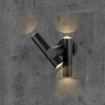 Απλίκα Τοίχου LED 6W 3000K Μαύρου Χρώματος IP44 V-TAC – 10473