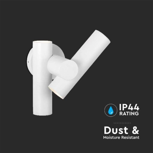 Απλίκα Τοίχου LED 6W 3000K Μαύρου Χρώματος IP44 V-TAC – 10474