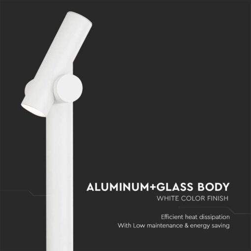 Φωτιστικό Δαπέδου LED 4W 4000K Λευκού Χρώματος IP44 V-TAC – 23052