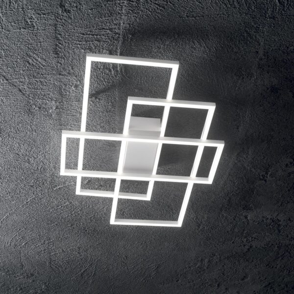 IDEAL LUX FRAME PL RETTANGOLO BIANCO – 230726