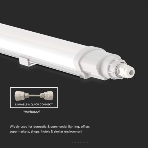 Αδιάβροχο Φωτιστικό LED  1200mm IP65 36W 6400K  V-TAC – 23084VT