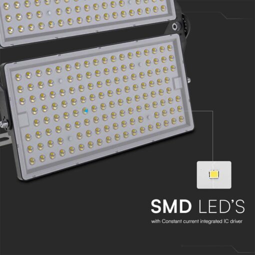 Προβολέας LED 500W 4000K IP65 Μαύρου Χρώματος V-TAC – 23089