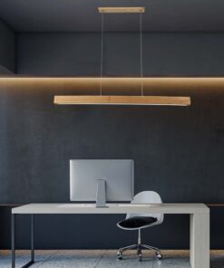 Κρεμαστό Φωτιστικό LED 12W 4000K Ξύλινου Χρώματος V-TAC – 23100VT