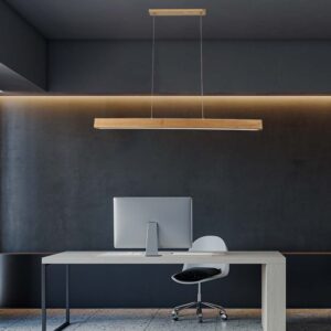 Κρεμαστό Φωτιστικό LED 12W 4000K Ξύλινου Χρώματος V-TAC – 23100VT