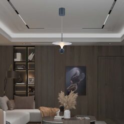 Κρεμαστό Φωτιστικό LED 9W 3000K Μαύρου Χρώματος το Ύψος Προσαρμόζεται V-TAC – 23103VT