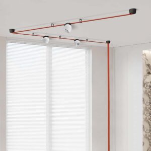 LED φωτιστικό spot για υφασμάτινο καλώδιο 12W 3000K Λευκού Χρώματος V-TAC – 23105