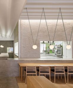 LED φωτιστικό σφαίρα για υφασμάτινο καλώδιο 10W 3000K Μαύρου Χρώματος V-TAC – 23108