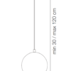 IDEAL LUX MR JACK SP1 SMALL CROMO – 116457