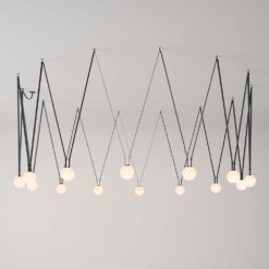Υφασμάτινο καλώδιο για LED φωτιστικά 10m μαύρο V-TAC – 23126