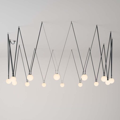 Υφασμάτινο καλώδιο για LED φωτιστικά 10m μαύρο V-TAC – 23126