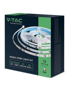 Σετ ταινίας LED Magic SMD5050 24V RGB+CCT IP20 13W/m 5m με τροφοδοτικό και controller WiFi+Bluetooth V-TAC – 23145