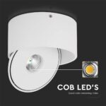 Φωτιστικό Οροφής COB 20W 3 σε 1 CCT Λευκού Χρώματος V-TAC – 23155