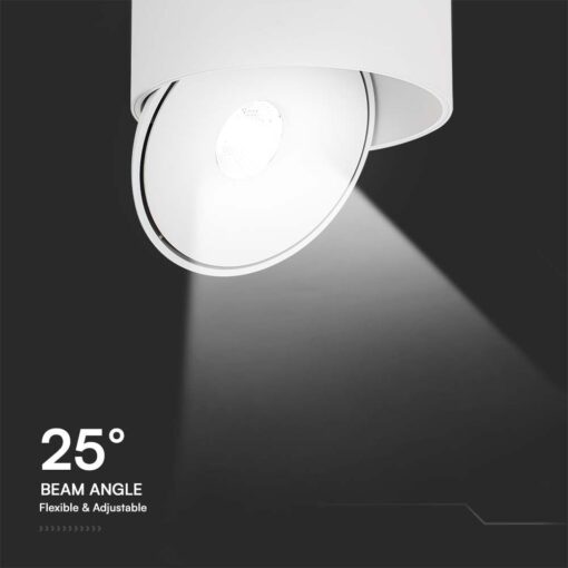 Φωτιστικό Οροφής COB 20W 3 σε 1 CCT Λευκού Χρώματος V-TAC – 23155