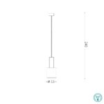 IDEAL LUX HOLLY SP1 BIANCO – 231556