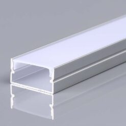 Προφίλ αλουμινίου για ταινίες LED 2000x20x10mm V-TAC – 23174
