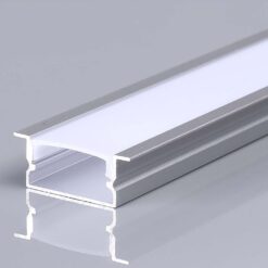 Χωνευτό προφίλ αλουμινίου για ταινίες LED 2000x20x10mm V-TAC – 23175